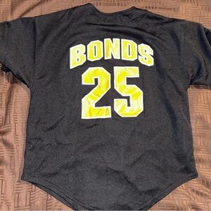 Vintage Starter Barry Bonds SF Giants Jersey size L